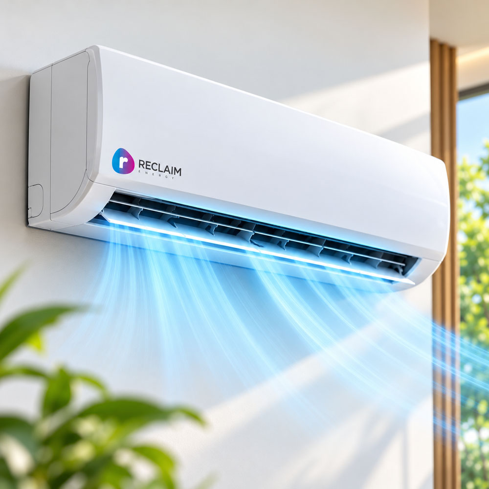 Sleek Air Conditioner with Cool Airflow